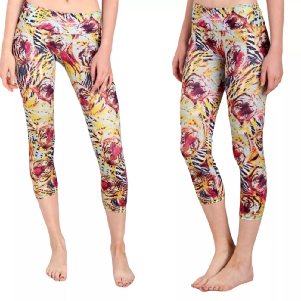 Onzie Printed Capri Leggings